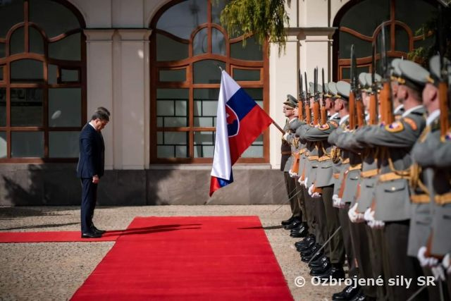 Privítanie predsedu vlády Moldavska