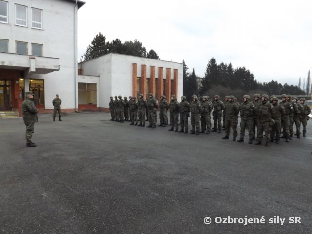 Výcvik príslušníkov OS SR nasadených do operácie EUFOR – ALTHEA 