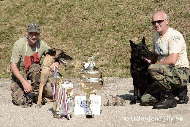 Psovodi zo sliačskej leteckej základne opäť potvrdili svoje kvality