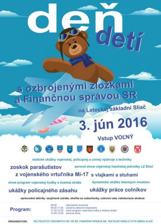 Deň detí na Leteckej základni Sliač-AVÍZO