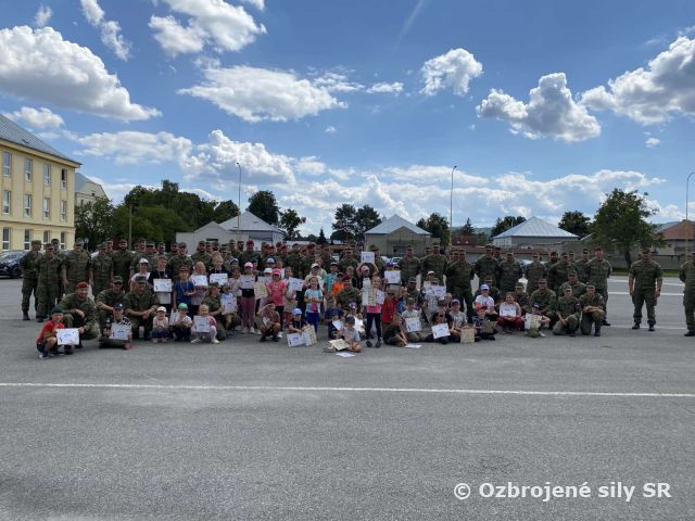 Leto pre deti na 65. prieskumnom prápore Prešov