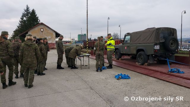 Výcvik v preprave po železnici