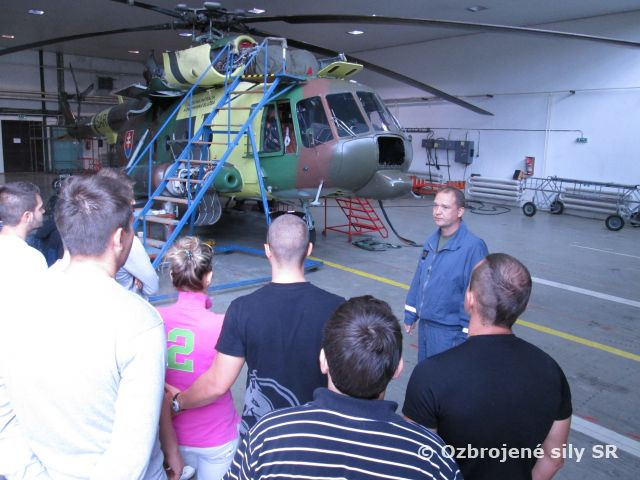 Návšteva z Akadémie policajného zboru na pôde prešovského krídla