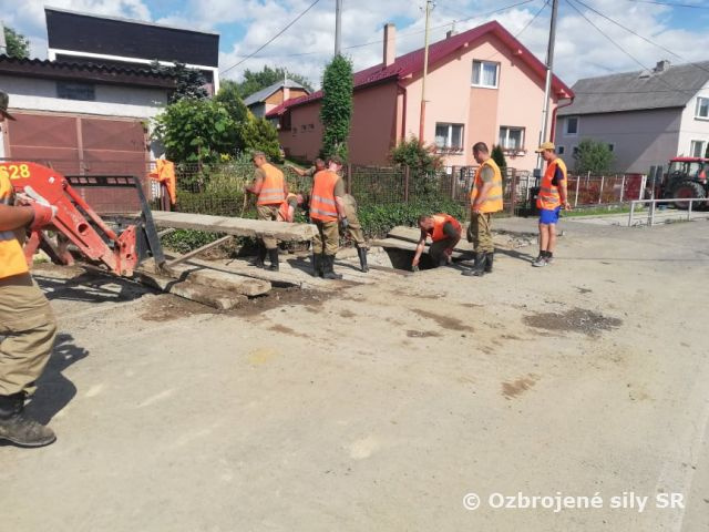 Ukončenie pomoci po záplavách 