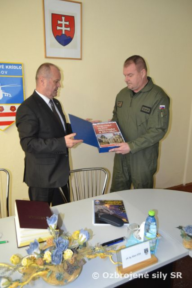 Návšteva Ministra obrany SR