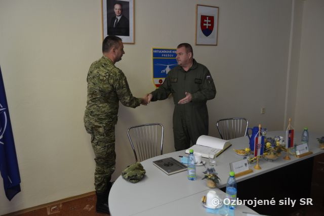 Návšteva Chorvátskych vzdušných síl