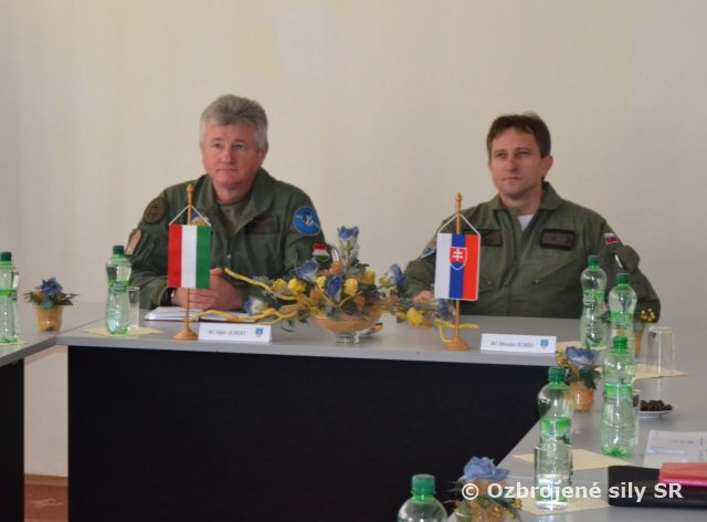 Pracovné rokovanie so zástupcami Maďarských vzdušných síl