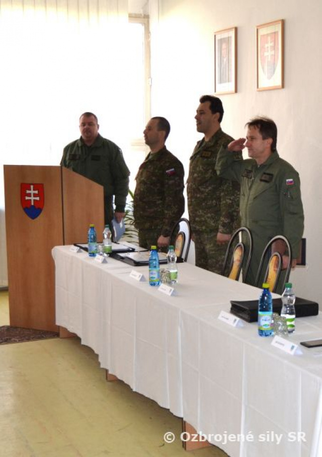 Vrtuľníkové krídlo vyhodnotilo plnenie úloh vo výcvikovom roku 2014