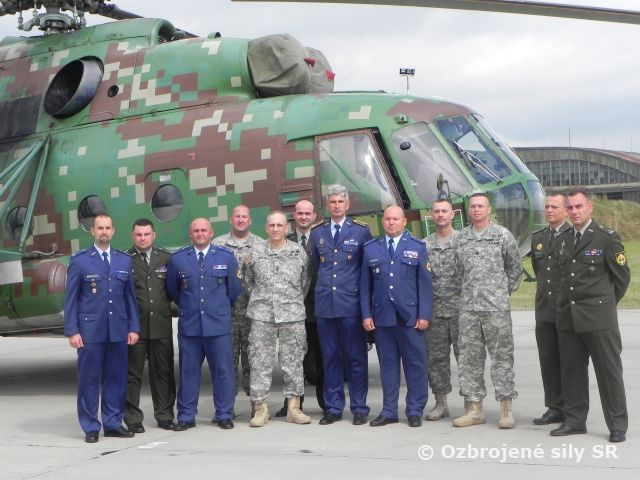 Pracovné rokovanie s príslušníkmi Národnej gardy Indiana