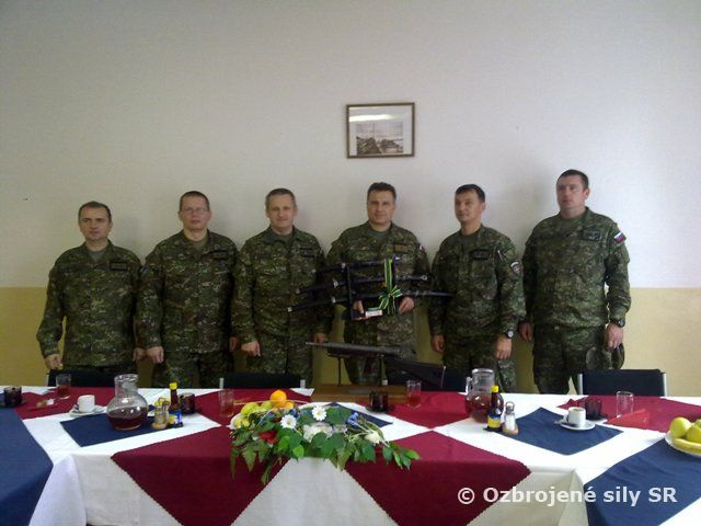 Poďakovanie zástupcovi veliteľa 