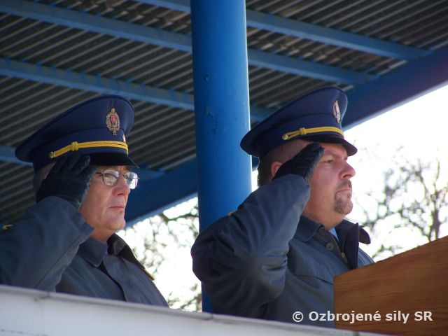Odovzdávanie funkcie veliteľa prešovského krídla