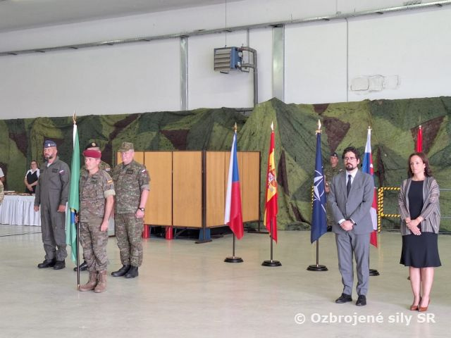 Rotácia španielskej jednotky