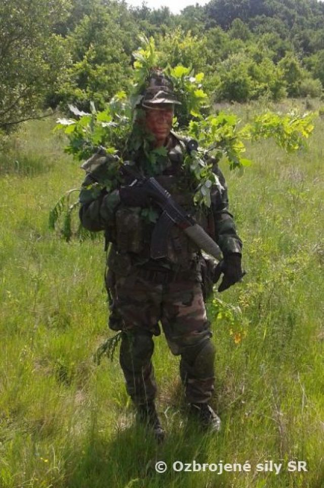 Sústredený výcvik prieskumnej čaty 