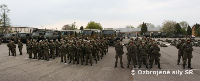 Pred začatím odborného výcviku bola jednotka ALTHEA uvedená do pohotovosti