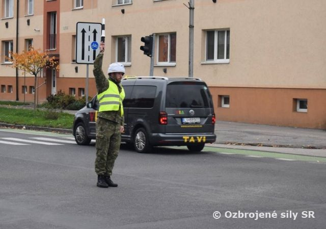 Odborná príprava levických vojakov – regulovčíkov vojenskej poriadkovej služby