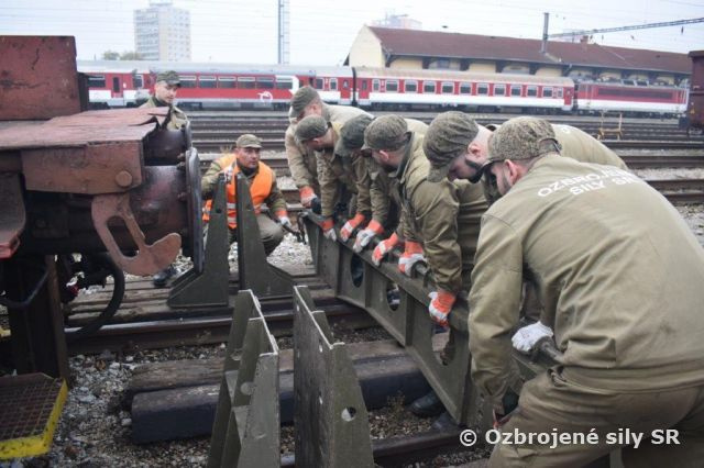 Výcvik v preprave po železnici