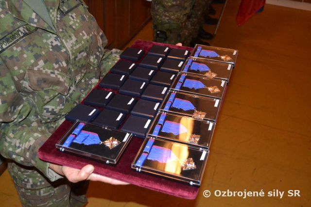 Slávnostný nástup ku dňu OS SR