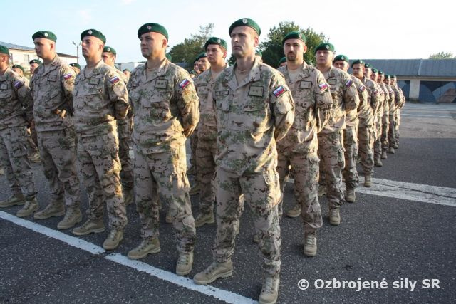 Rozlúčka so septembrovou rotáciou ISAF