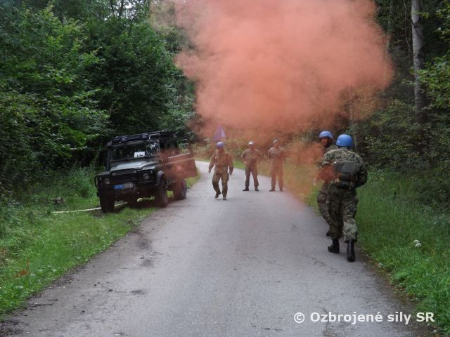 Medzinárodný výcvik na základni