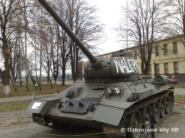 Ďalší historický exponát v objekte 21. zmpr