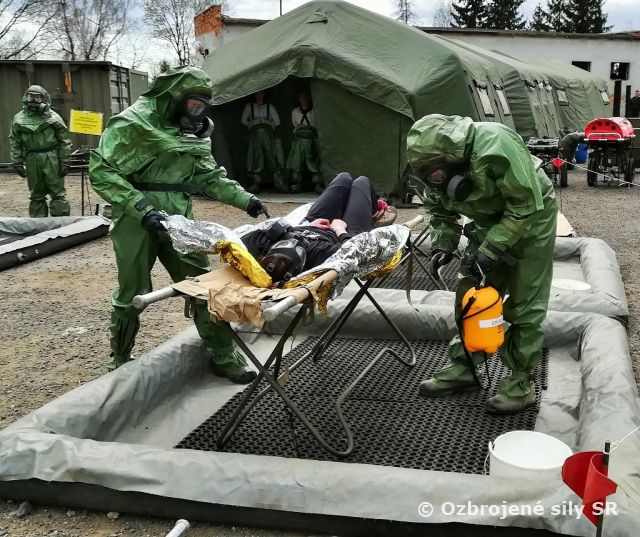 Súťaž vojenských záchranárov