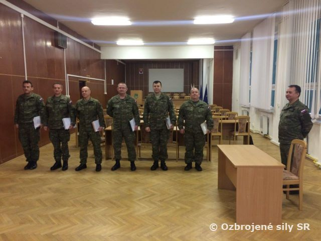 Ukončenie plánovania roku 2018 u prvej mechanizovanej brigády