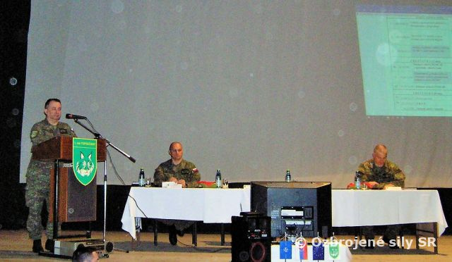 Veliteľ prvej brigády bilancoval rok 2017