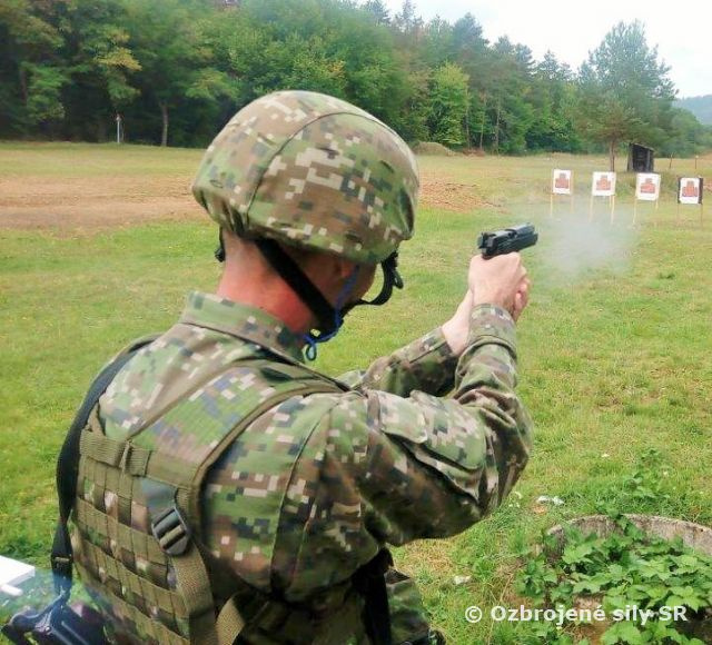 Príprava vojakov veliteľstva Topoľčianskej brigády