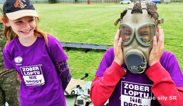 Súťaž mladých záchranárov CO v obci Kráľ