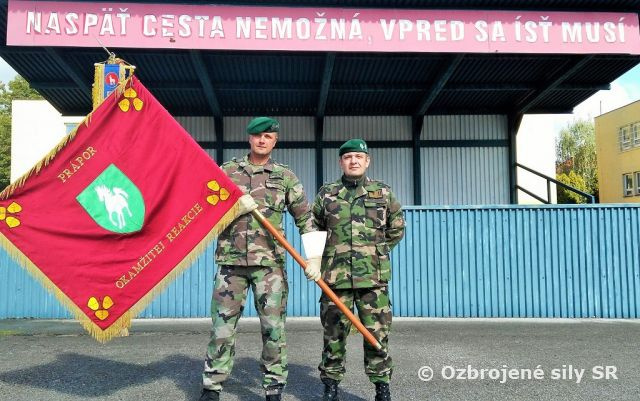 Rozlúčka s veliacim poddôstojníkom nadrotmajstrom Štefanom Geletkom