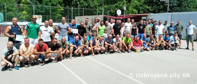 Športový deň 1.mechanizovanej roty