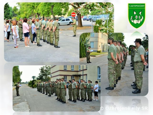 Nástup prvej brigády pri príležitosti slovenského predsedníctva v Rade EÚ