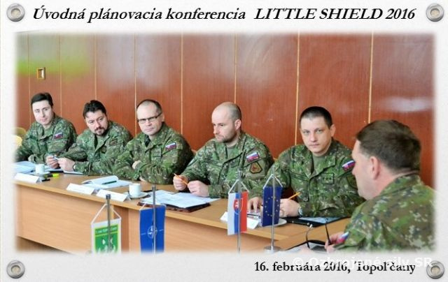Príprava cvičenia LITTLE SHIELD sa začala