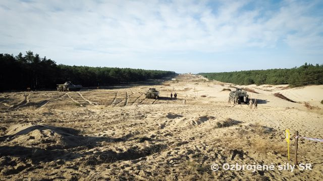 Nitrania strieľali na Záhorí spoločne s američanmi