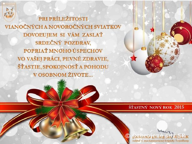 Naplňme Vianoce vzájomnou spolupatričnosťou 