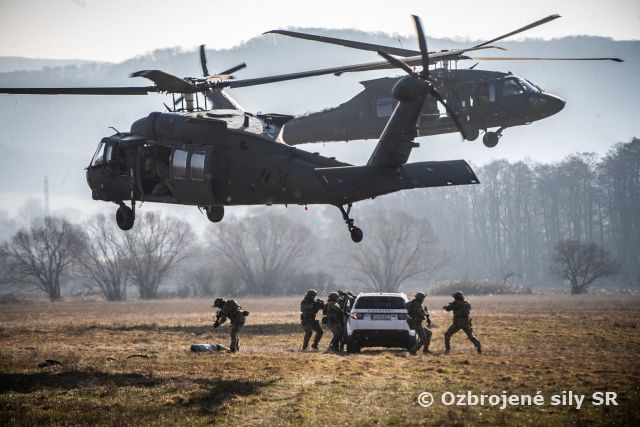 Prezentácia spôsobilostí Ozbrojených síl v Kuchyni 