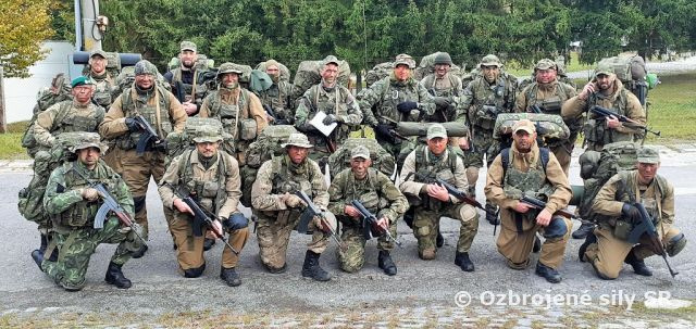 Sústredený výcvik prieskumných jednotiek a spravodajských skupín 1.mb