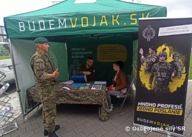 Prezentácia 13.mpr na aktivite „Dni mesta Levice 2023“ - Staň sa aj Ty súčasťou Ozbrojených síl Slovenskej republiky