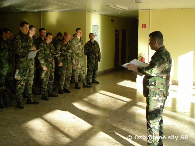 Simulácia boja v CST Liptovský Mikuláš