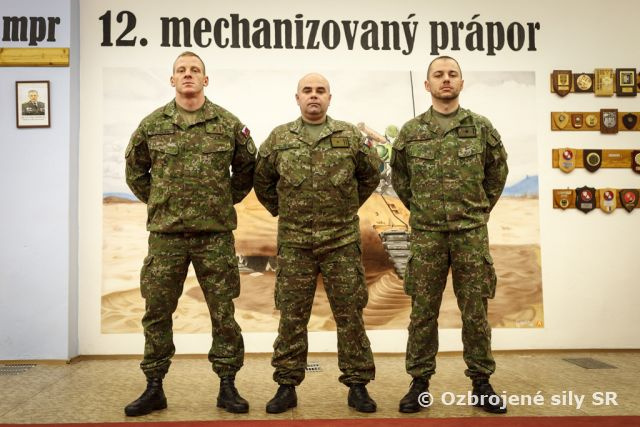 12. mechanizovaný prápor vyberal najlepšieho vojaka