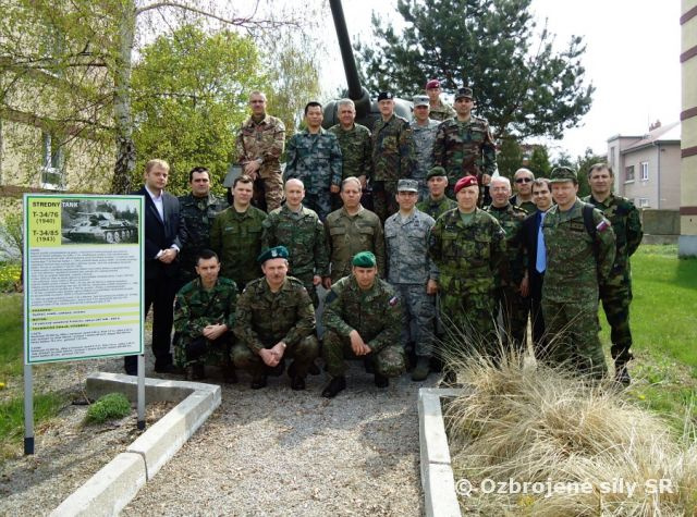 Veliteľstvo brigády poctené vzácnou návštevou