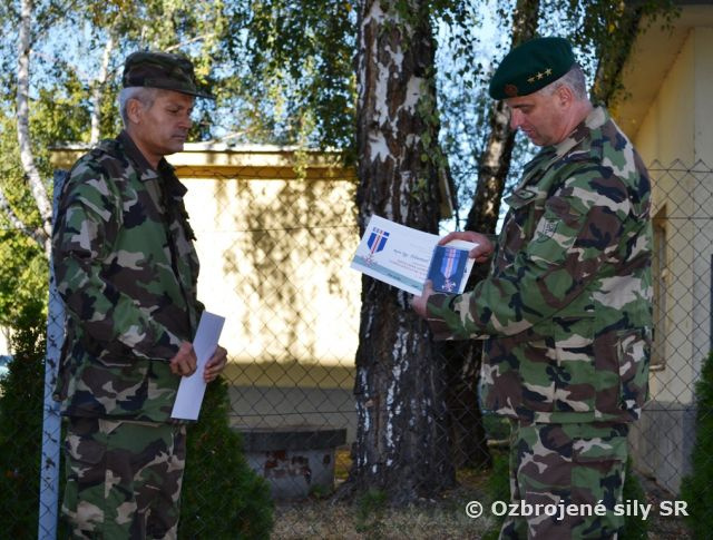 Odchod a povýšenie príslušníkov 1. mb