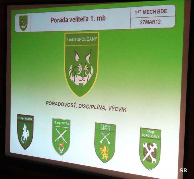 Marcová porada veliteľa brigády