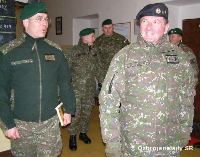 Veliteľ pozemných síl zavítal do Martina