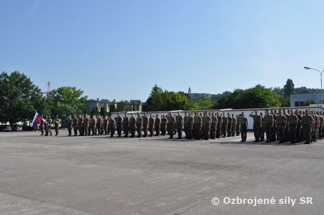 Prevzatie funkcie veliteľa 12. mechanizovaného práporu