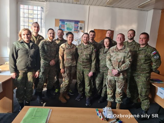 USA Civil Affairs Team prednášal na OJP v Prešove