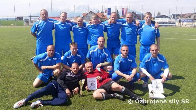 Majstri OS SR vo futbale sú vojaci z Nitry