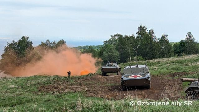 Levická 1. mechanizovaná rota ukončila etapu výcviku roty