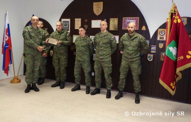 Ocenenie príslušníkov 11.mechanizovaného práporu