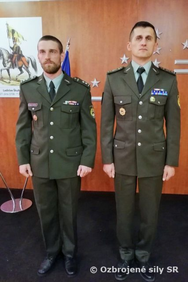 VÝBER NAJLEPŠIEHO VOJAKA MUŽSTVA A PODDÔSTOJNÍKA V POZEMNÝCH SILÁCH OS SR ZA VÝCVIKOVÝ ROK 2018